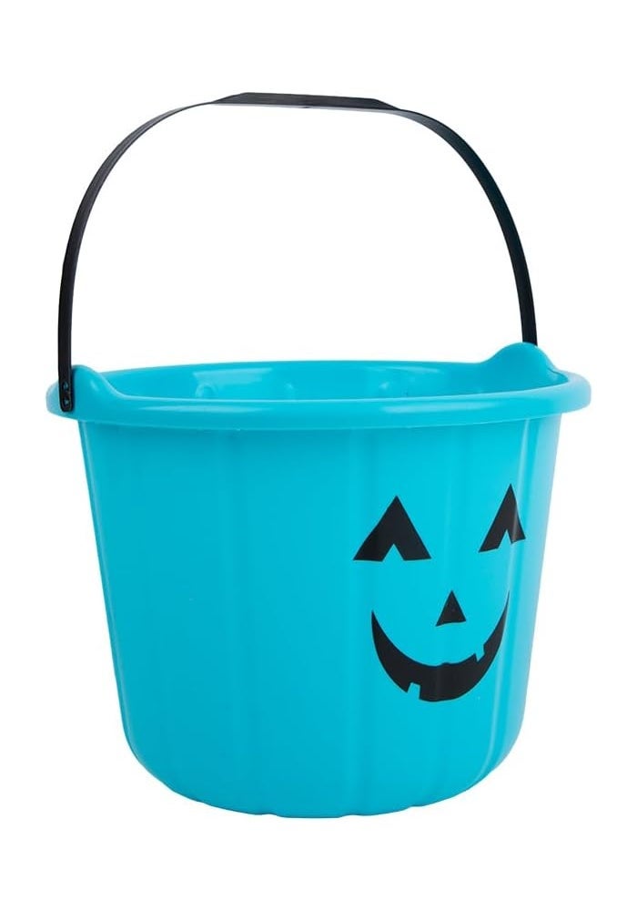 Daiso Halloween Pumpkin Basket - Blue - Image 2